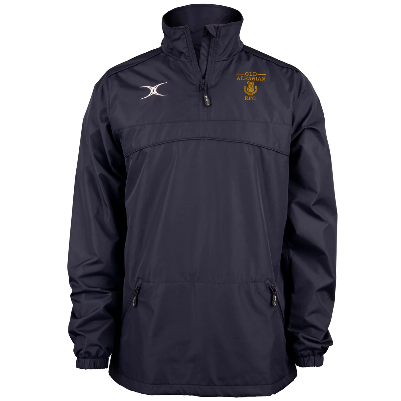 Old Albanians RFC Junior's Dark Navy Photon Mens 1-4 Zip Jacket