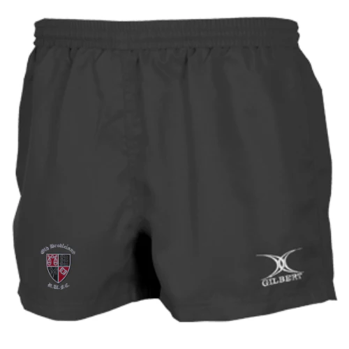 Old Brodleians RUFC Senior's Black Saracen V3 Match Shorts (No Initials)