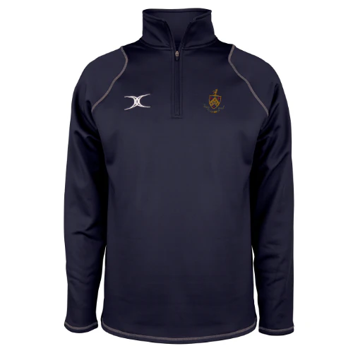 Old Crossleyans RUFC Child's Dark Navy Quest 1/4 Zip Fleece
