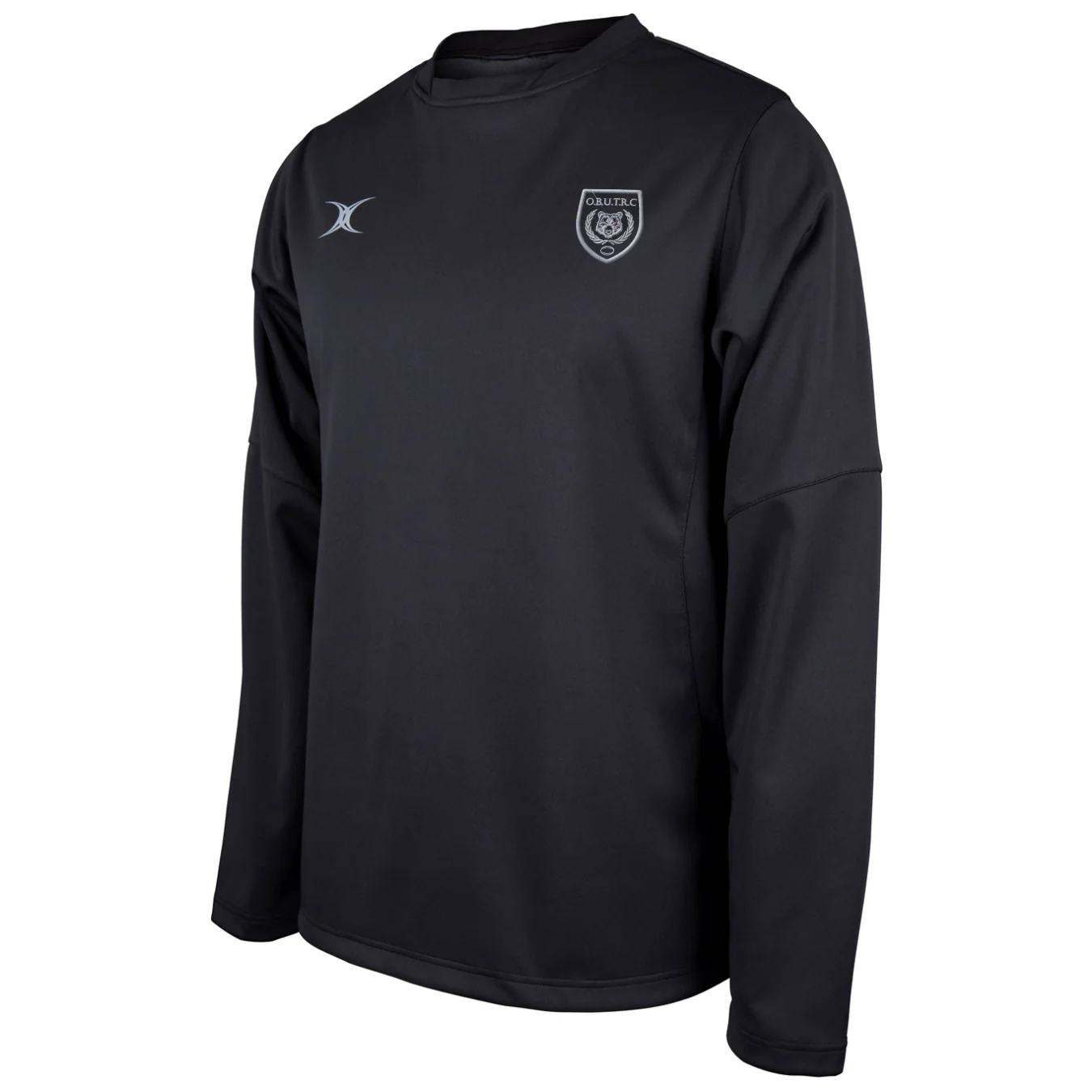 Oxford Brooks University TRC Senior's Black Pro Warm Up Top