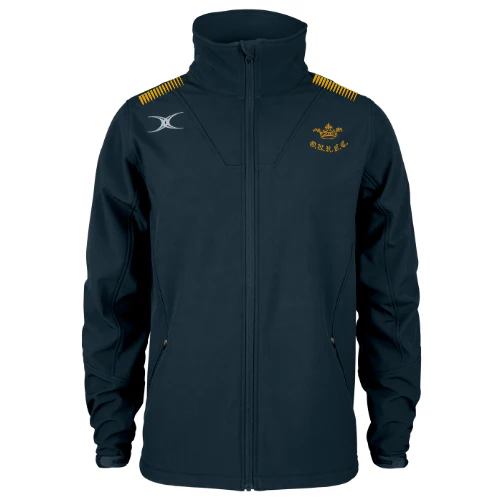 Oxford University Referees Adult's Dark Navy Pro Soft Shell Full Zip Jacket