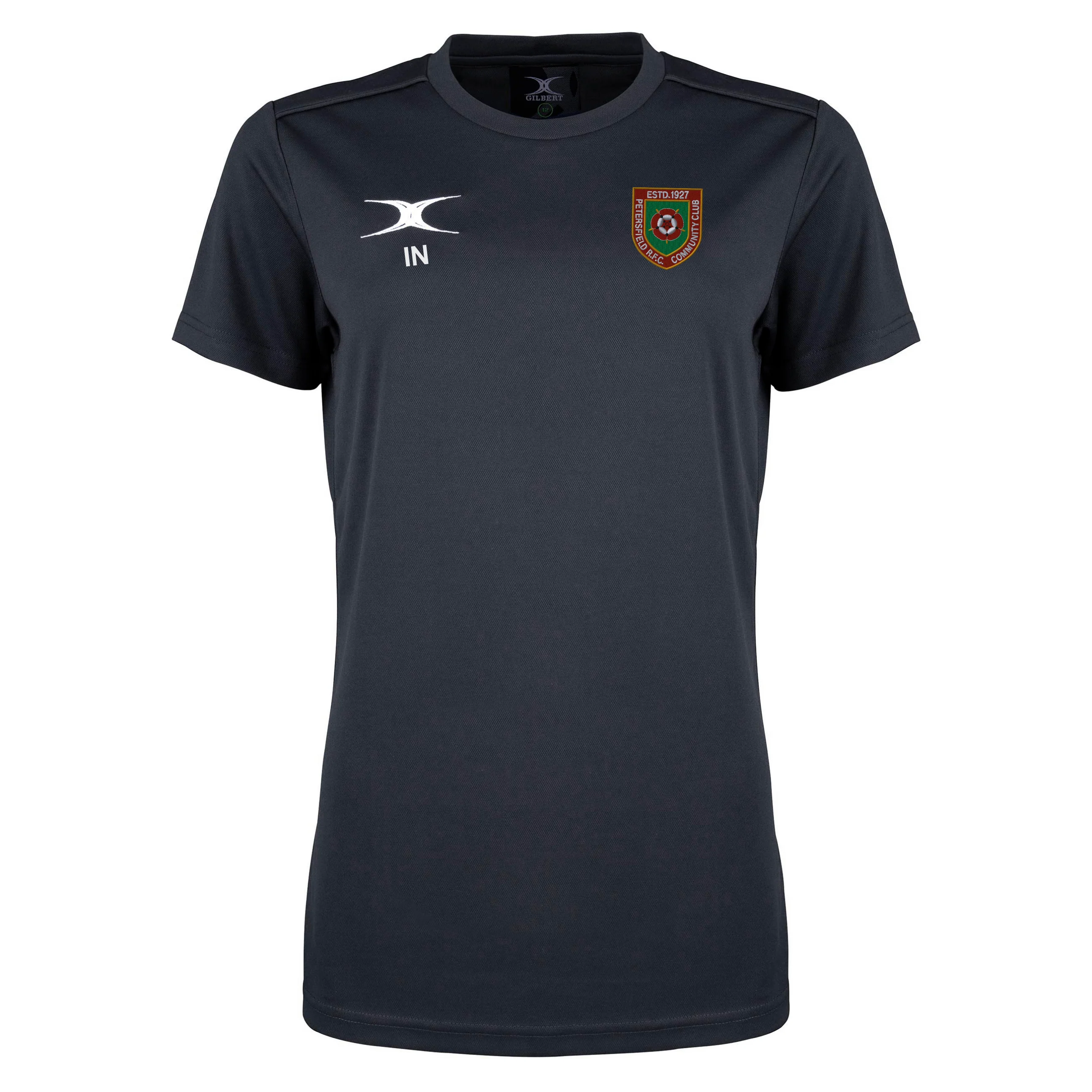 Petersfield RFC Senior's Black Photon II S/S Tee Shirt