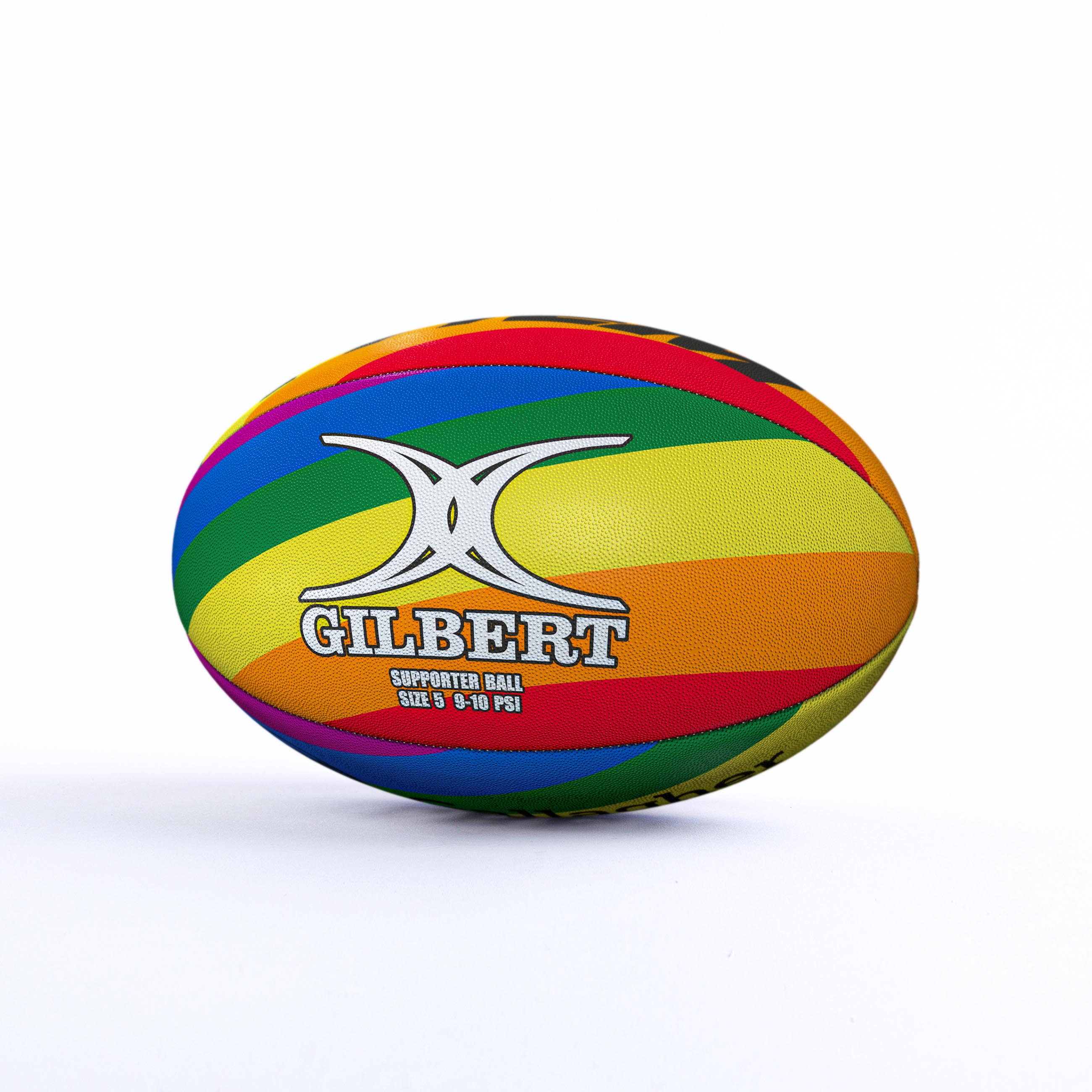 Rainbow Prem Rugby Ball 25-26 - Image 3