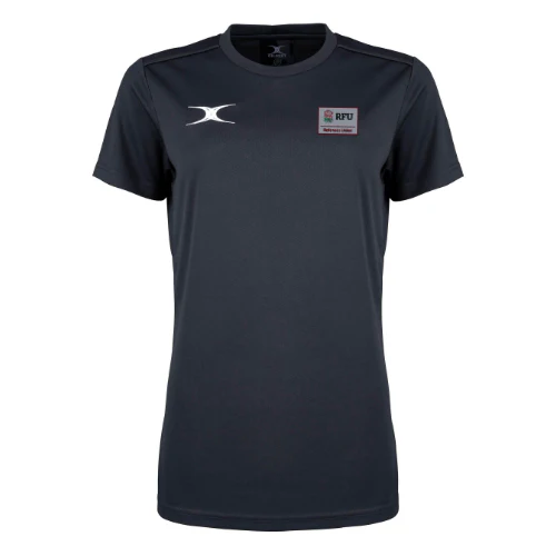 RFU Referees Union Senior's Black Photon II S/S Tee Shirt
