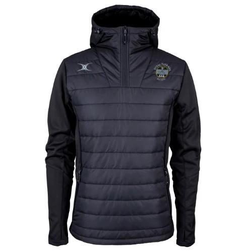 Rydal Penrhos RFC Senior's Black Pro Active Quater Zip Jacket - Image 2