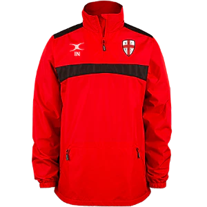 Rye Rugby Club Child's Red / Black Photon 1/4 Zip Jacket