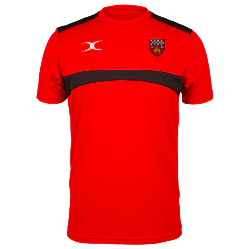 Skipton RFC Adult's Red / Black Photon Mens Tee