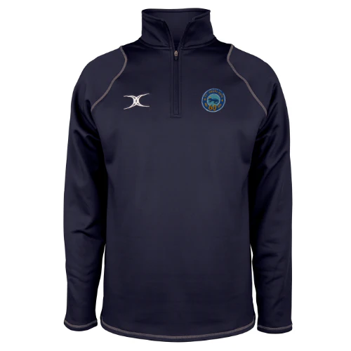 St Neots RFC Junior's Dark Navy Quest Mens 1/4 Zip Fleece