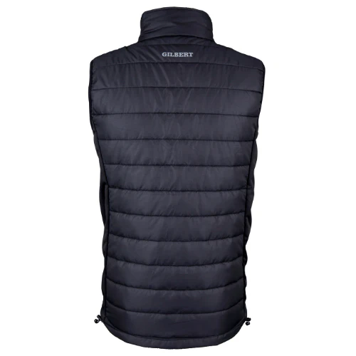 Staffordshire Rugby Union Society of Referees Men's Black Pro Body Warmer - Image 2