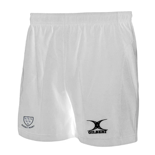 Sussex RFU Adult's White Virtuo Shorts