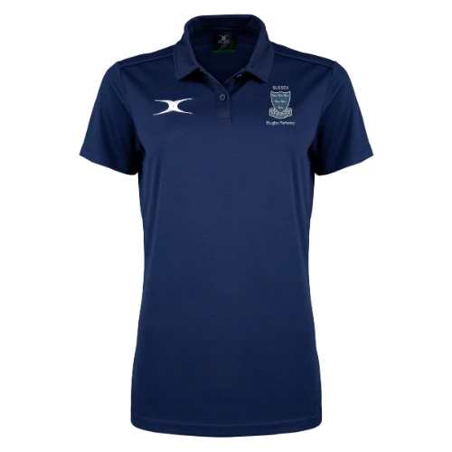 Sussex Rugby Referees Women's Dark Navy Photon II S/S Polo Shirt