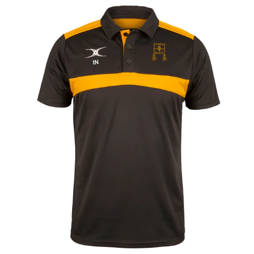Tadley RFC Adult's Black / Gold Photon Mens Polo