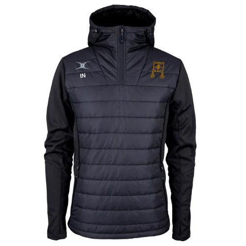 Tadley RFC Adult's Black Pro Active Quarter Zip Jacket