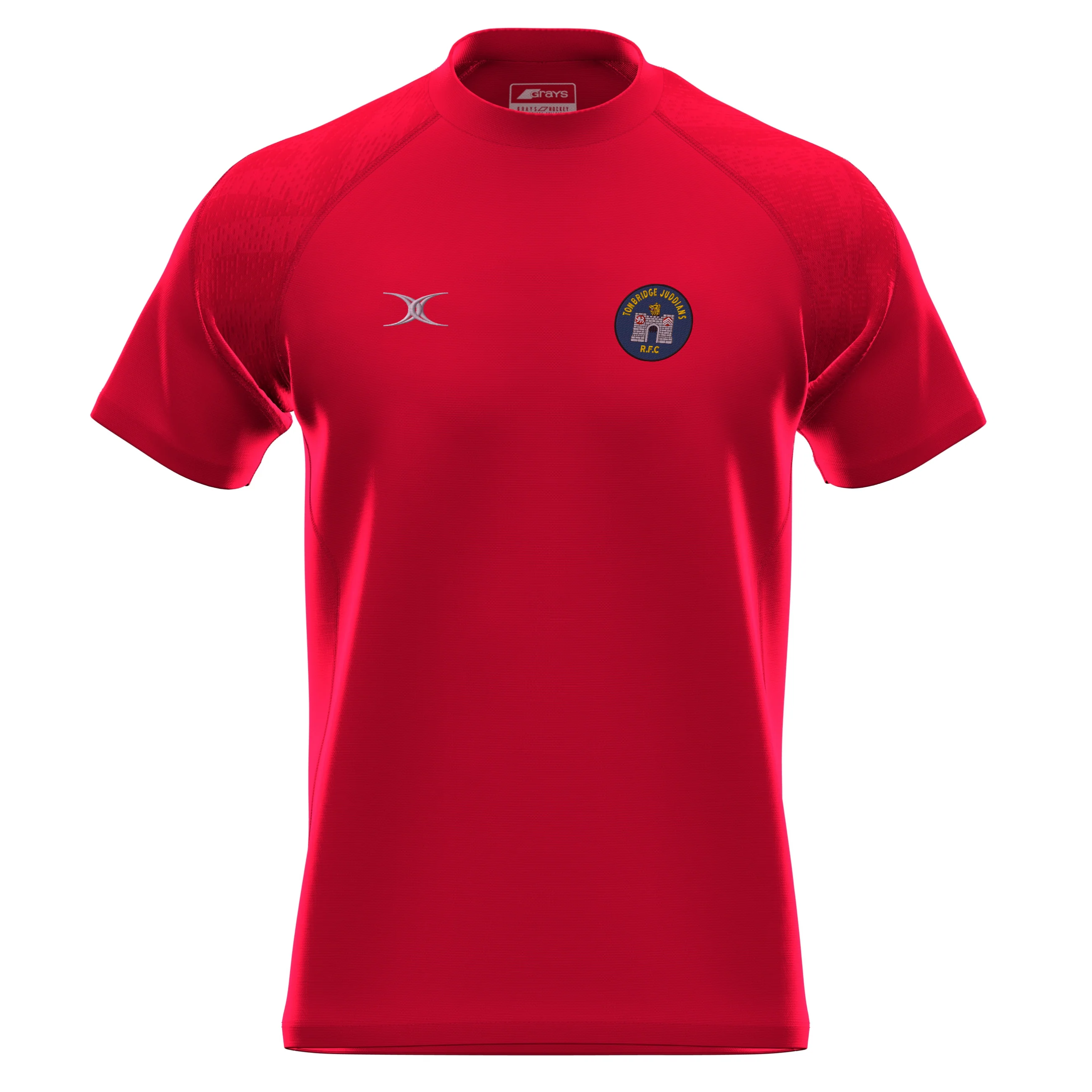 Tonbridge Juddians RFC Junior's Red GTS S/S Shirt UB