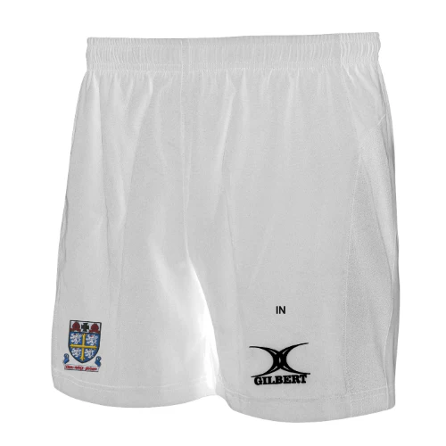 University College Rugby Senior's White Virtuo Shorts