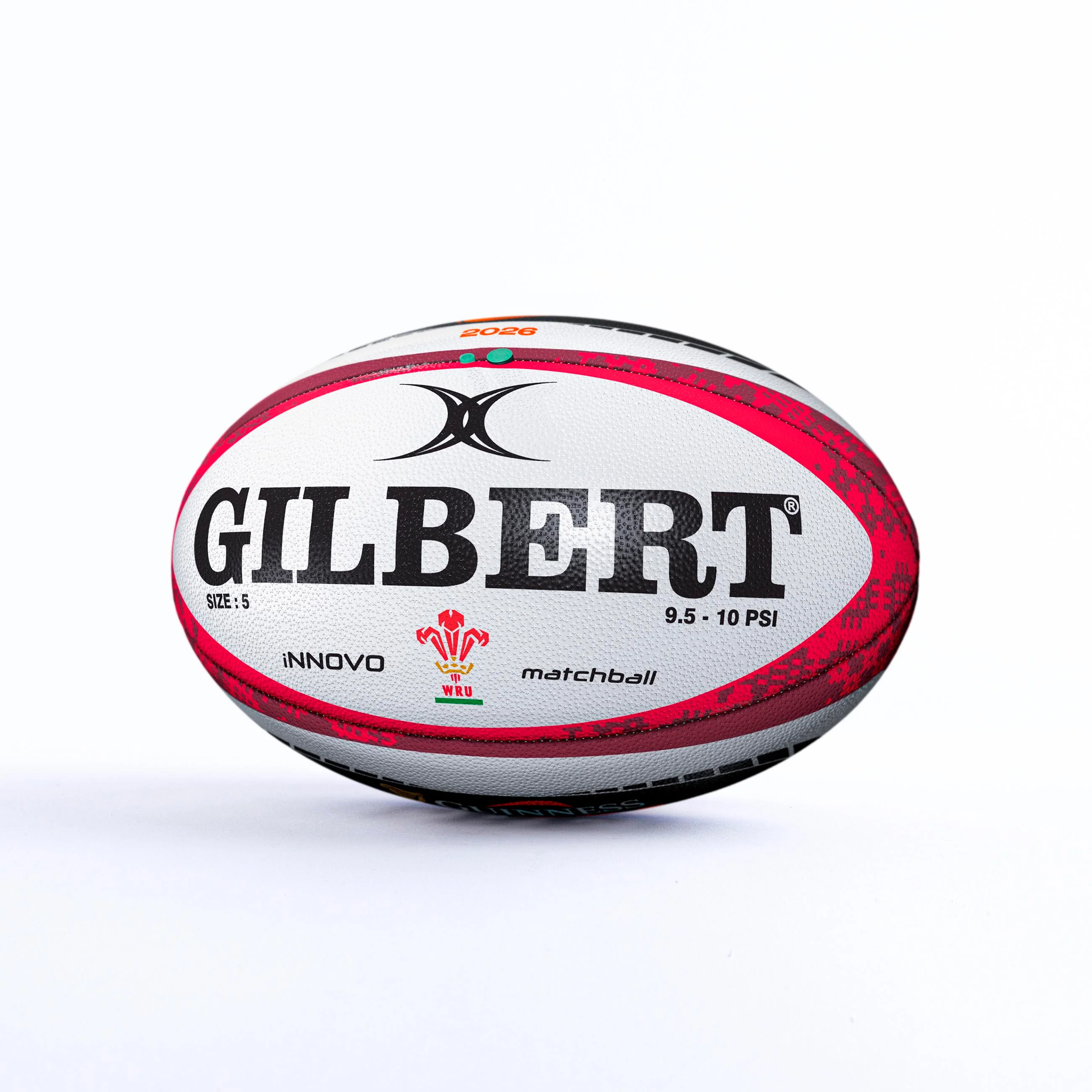 Wales Guinness Six Nations 2026 iNNOVO Match Ball - Image 3