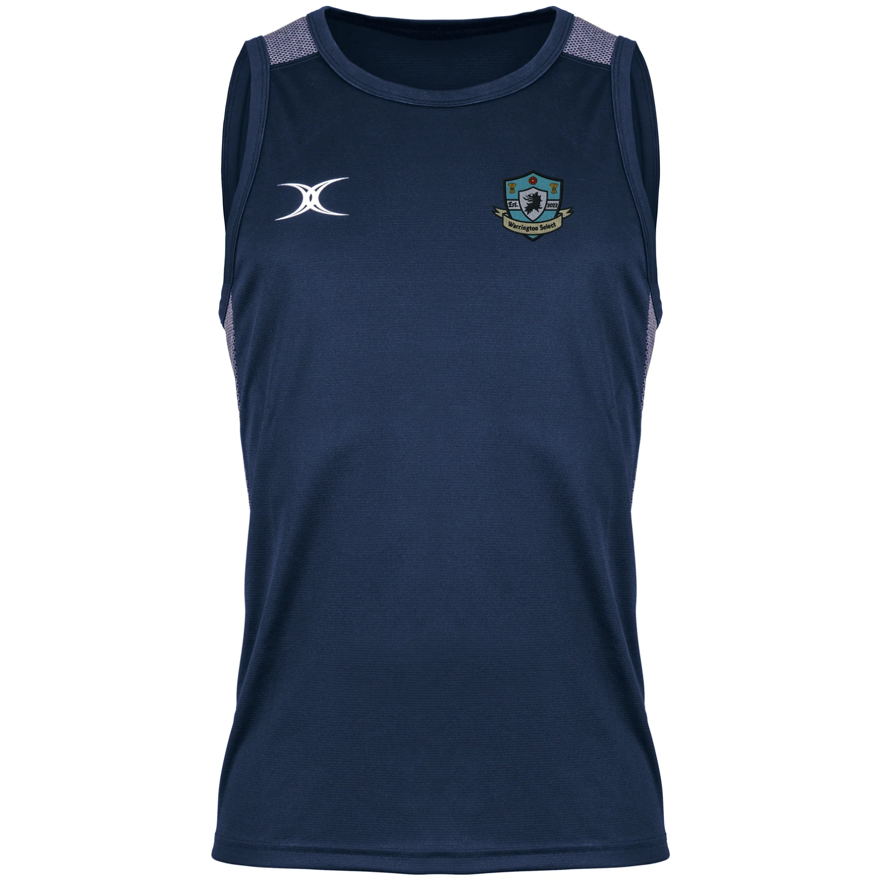 Warrington Select RFC Senior's Dark Navy Pro Vest - No Initials