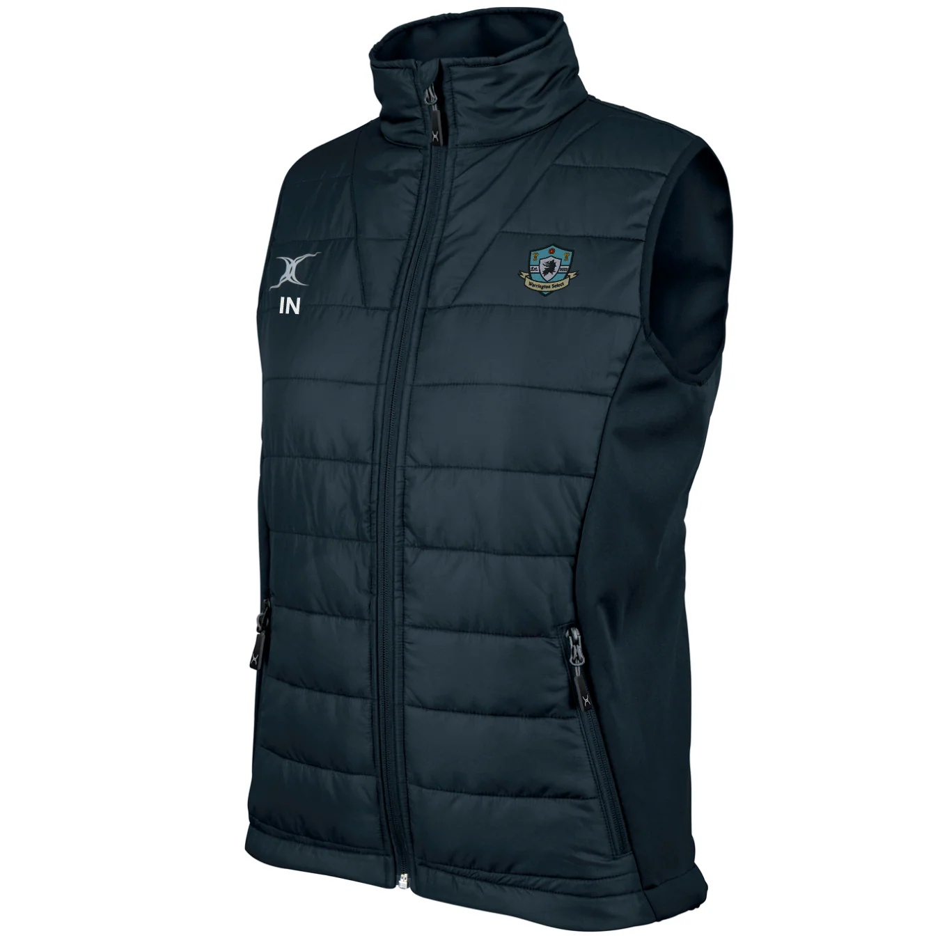 Warrington Select RFC Women's Dark Navy Pro Ladies Body Warmer