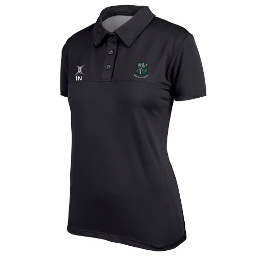 Wharfedale RUFC Adult's Black Ladies Pro Polo