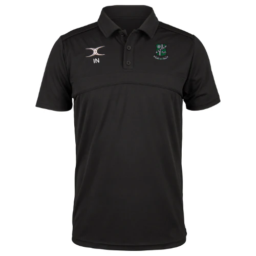 Wharfedale RUFC Child's Black Photon Polo Initialed