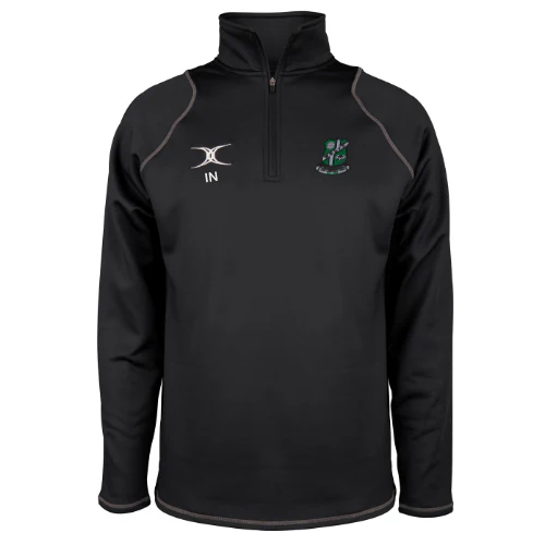 Wharfedale RUFC Child's Black Quest Fleece Initialed