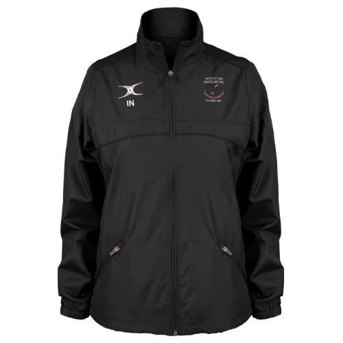Whitley Bay Rockcliff RFC Ladies Black Photon Full Zip Jacket