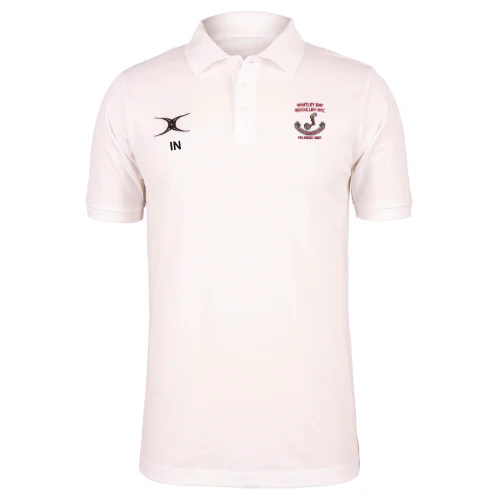 Whitley Bay Rockcliff RFC Men's White Quest Polo