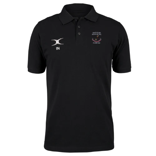 Whitley Bay Rockcliff RFC Seniors Black Quest Polo