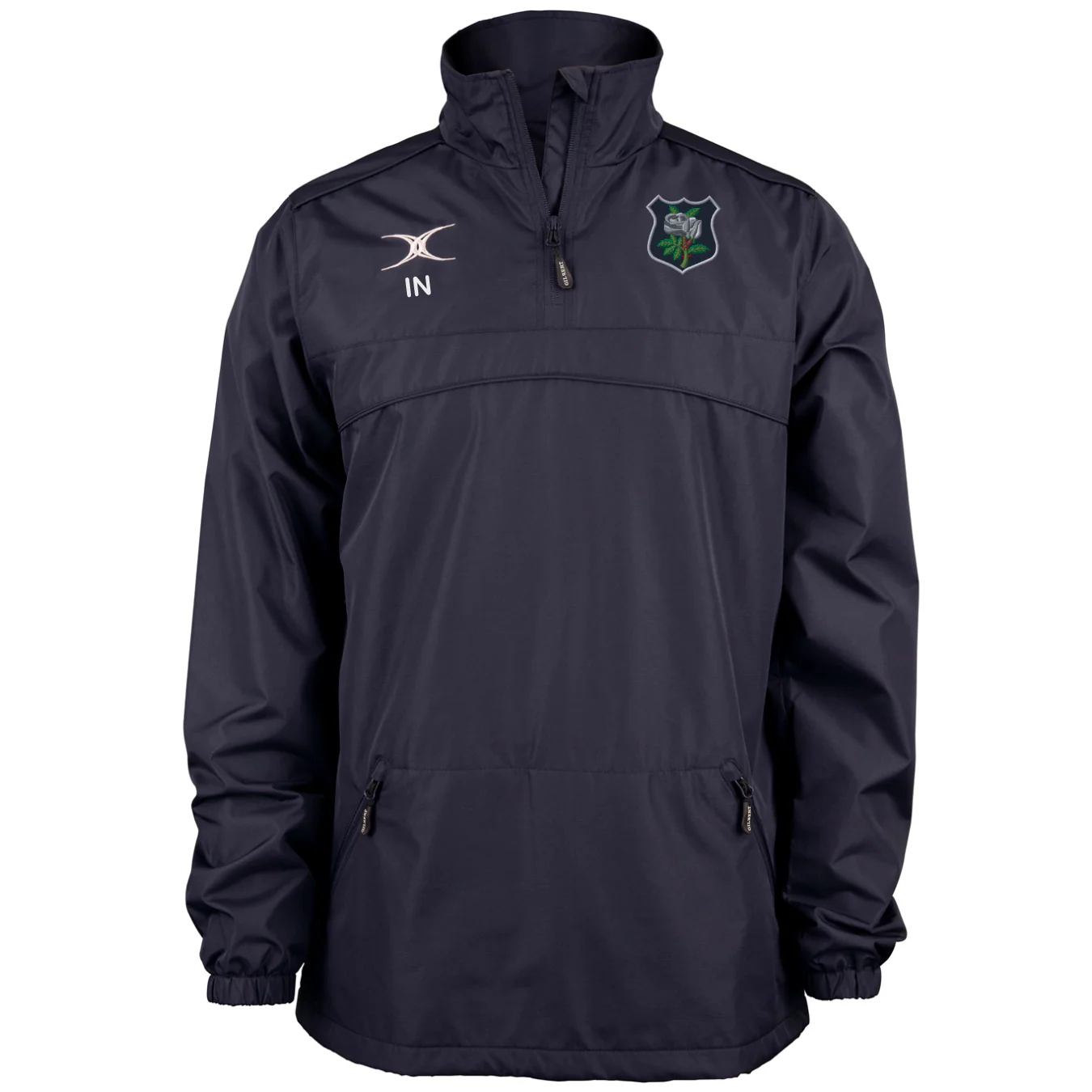 Yorkshire RFU Players/Coaches Adult's Dark Navy Photon Mens 1/4 Zip Jacket Coahces